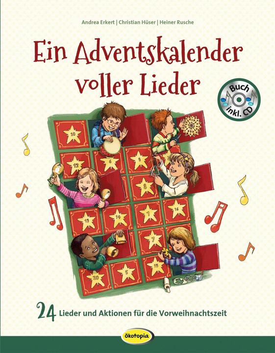 Actual product image An Advent calendar full of songs