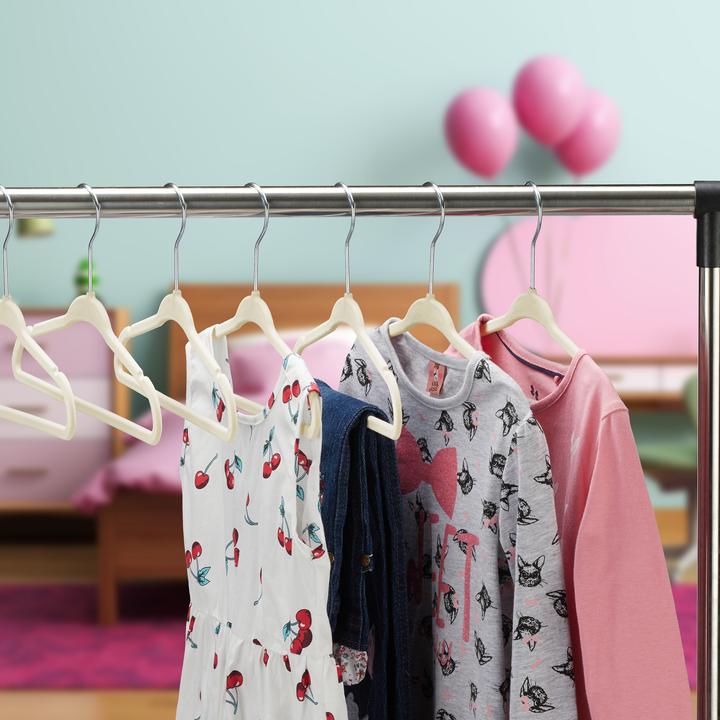 Image du produit Relaxdays Velvet Coat Hangers pour les enfants (30 x)