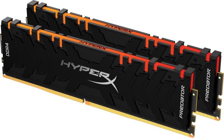 Produktbild Kingston Memory DDR4, CL17, DIMM, Kit of 2, XMP HyperX Predator RGB (2 x 16GB, 3600 MHz, DDR4-RAM, DIMM)