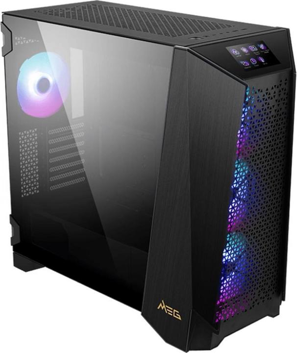 Actual product image MSI MEG PROSPECT 700R Computer Case Midi Tower Black (ATX, mATX, Mini-ITX, E-ATX)