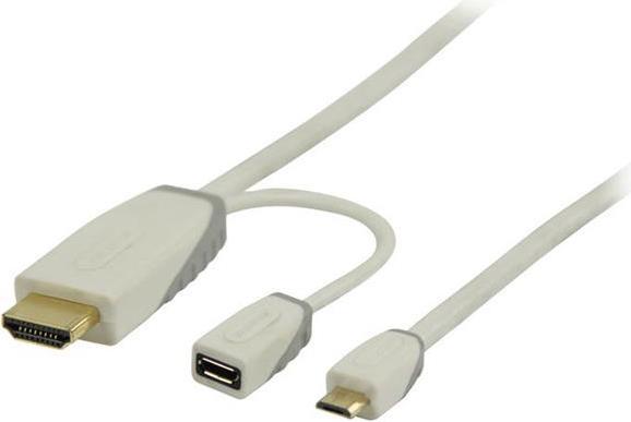 Image du produit Bandridge SM Câble adaptateur MHL (1 m, Autre, HDMI)