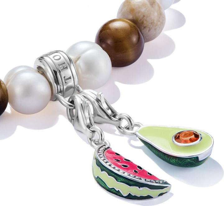 Actual product image Thomas Sabo Charm-Anhänger Wassermelone Silber (Silver 925, Enamel)