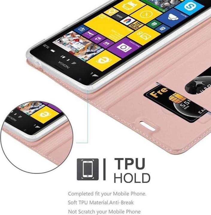 Produktbild Cadorabo Book Classy Style Cover (Nokia Lumia 1520)
