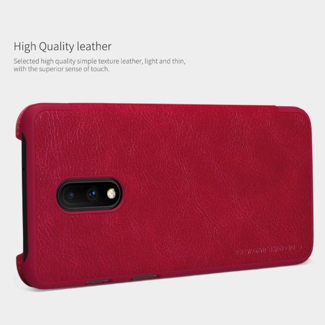 Actual product image Nillkin Qin Series (OnePlus 7)