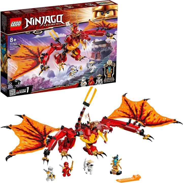Immagine prodotto LEGO L'attacco del Dragone del fuoco (71753, LEGO Ninjago)