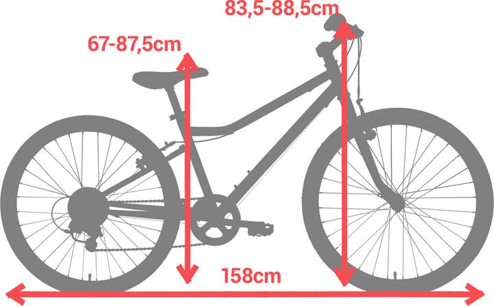Produktbild Btwin Riverside 100 (24")
