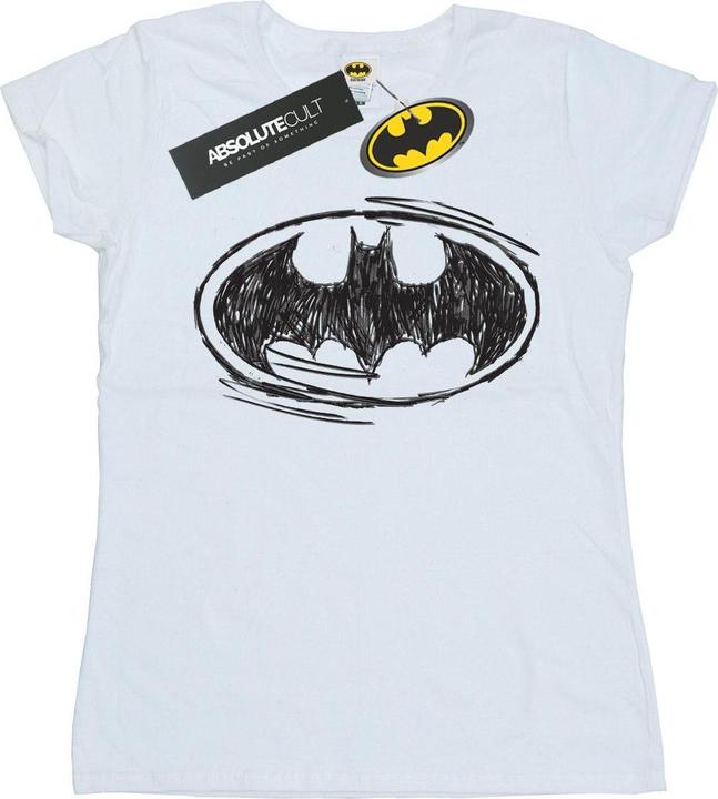 Batman Skizze Logo Baumwolle TShirt
