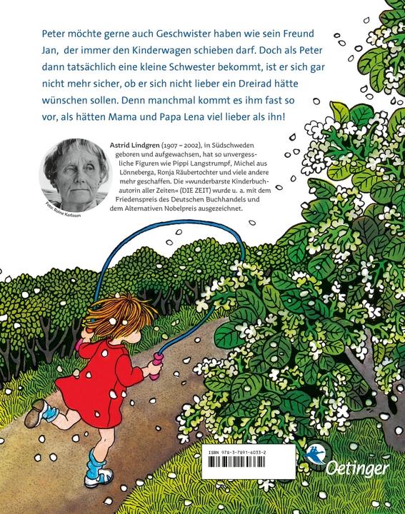 Actual product image Ich will auch Geschwister haben (German, Astrid Lindgren, 1979)