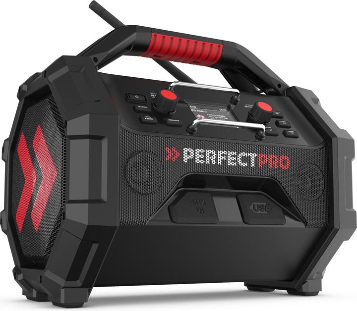 Actual product image PerfectPro Rocktagon 18V (DAB+, FM, Bluetooth)