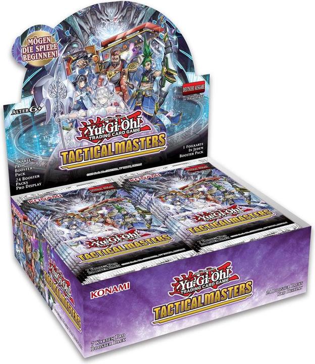 Produktbild Yu-Gi-Oh ! Tactical Masters Booster Display Deutsch (Deutsch, Booster Display)