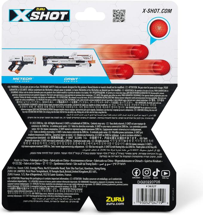 Produktbild Xshot dart ball Blaster Chaos 50 pcs., 36327