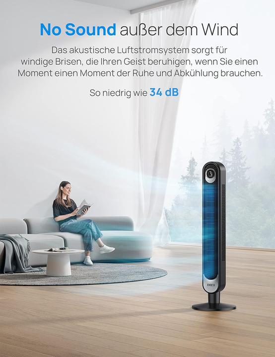Actual product image Dreo Tower fan (48 dB)