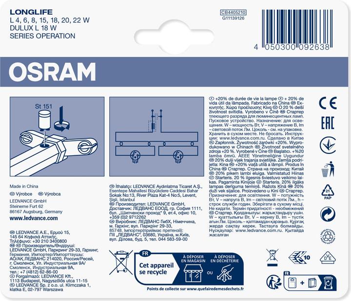 Immagine prodotto Osram Avviatore per collegamento in serie