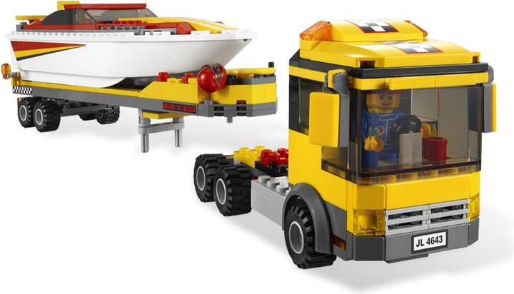 Produktbild LEGO Powerboot Transporter (4643, LEGO City)