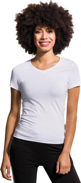 Actual product image Skinni Fit Feel Good stretch T-shirt with V-neck short sleeve (M)