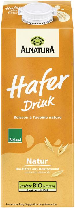 Actual product image Alnatura Organic unsweetened oat drink (1 x 100 cl)