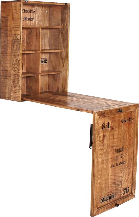 Immagine prodotto SIT Möbel Tavolo pieghevole con 2 sgabelli Natura rustica (60 x 80 x 25 cm)