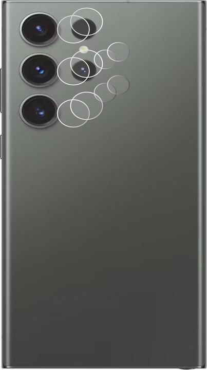 Produktbild ScreenLeaf Schutzfolie nachhaltiger Displayschutz Displayschutzfolie Folie Klar Transparent (2 Stück, Samsung Galaxy S23 Ultra)