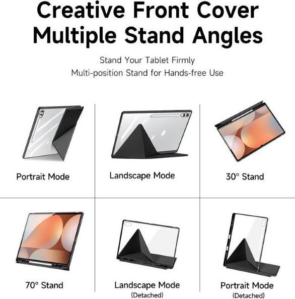 Actual product image Dux Ducis Magi Series Bookcover Cover (Galaxy Tab S8 Ultra, Galaxy Tab S10 Ultra, Galaxy Tab S9 Ultra)