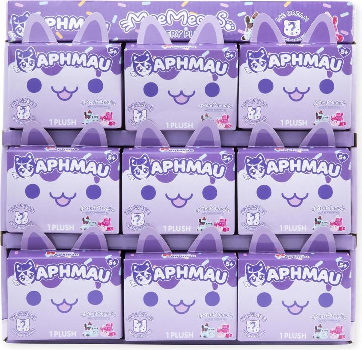 Image du produit Aphmau 6" Mystery Meemeow Plush - Ice Cream (15.24 cm)