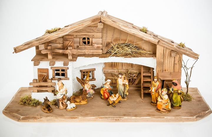 Produktbild Holz und Gartentrends Weihnachtskrippe