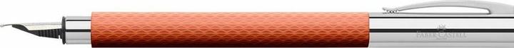 Actual product image Faber-Castell Stilografica Ambition OpArt Autunno EF (Shades of red)