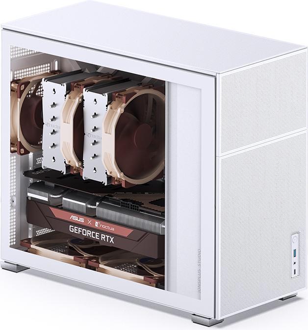 Produktbild Jonsbo D41 MESH White (mATX, DTX, Mini-ITX, ATX)