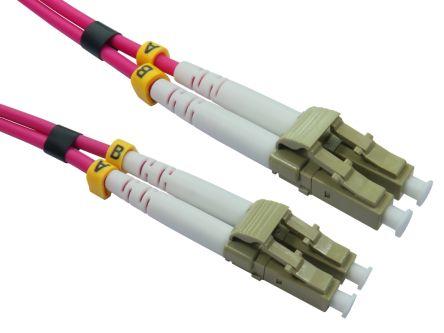 Image du produit Rs Pro Câble Fibre Optique 30m Multi Mode 2 Fibres Bleu Clair LC LC (30 m)