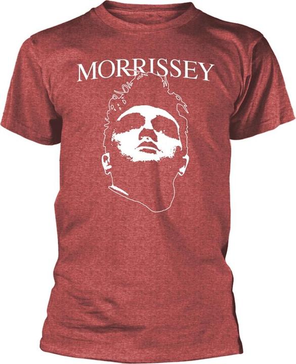 Morrissey Face Logo (Heather Red) (XXL)