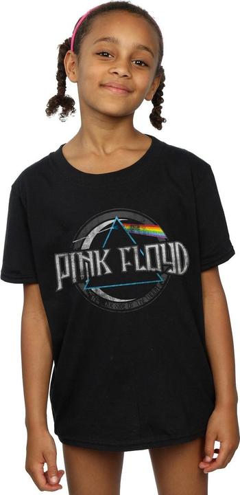 Immagine prodotto Pink Floyd Dark Side Of The Moon Circular Logo Maglietta Ragazze (152, 158)
