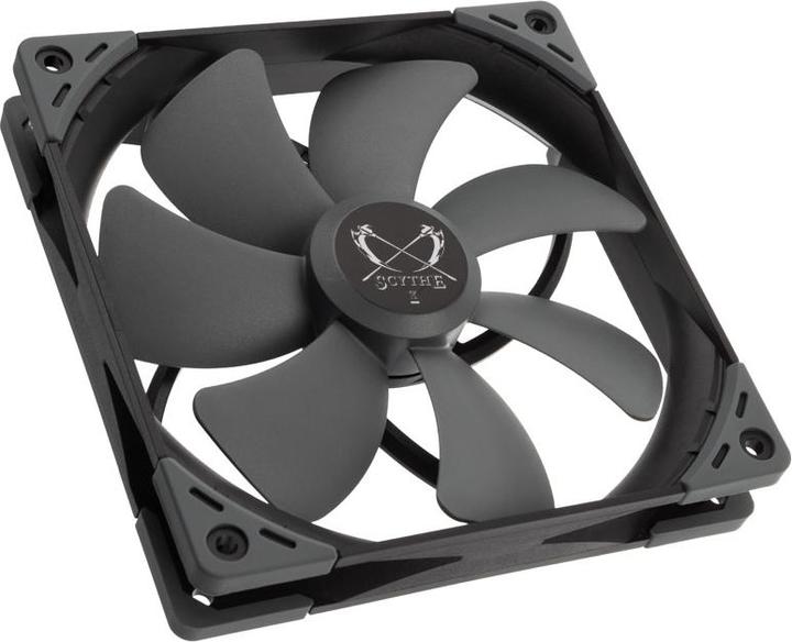 Actual product image Scythe PC fan Kaze Flex 140 Square PWM (140 mm, 1 x)