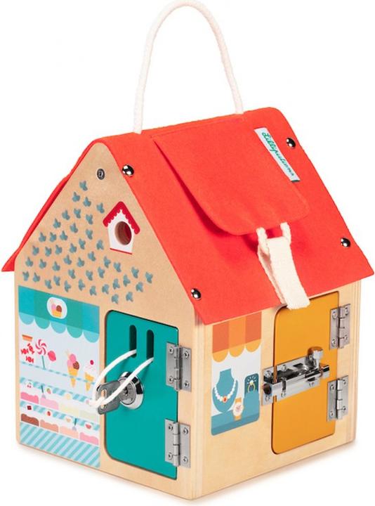 Produktbild Lilliputiens Lernhaus mit Mehrfachverschlüssen