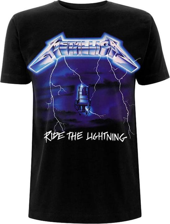 Metallica Ride The Lightning Tracks TShirt (XXL)