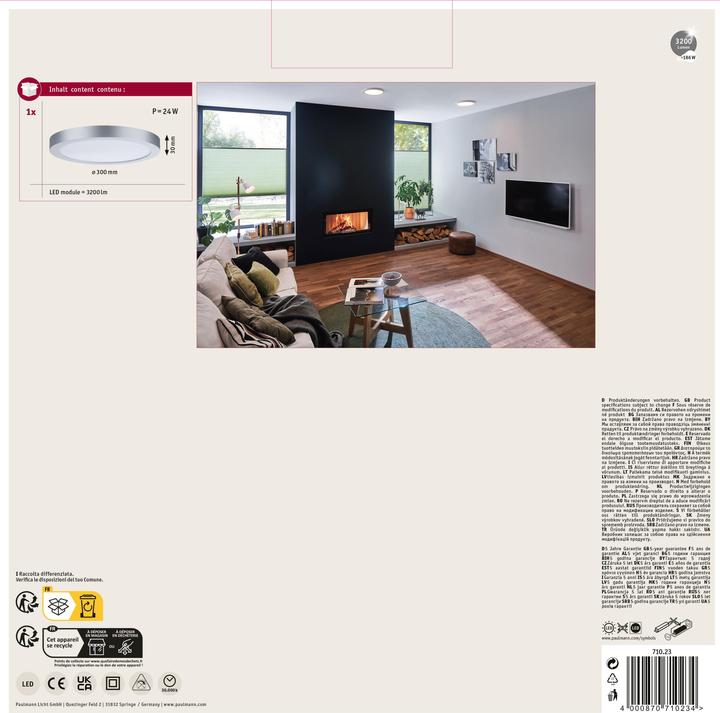 Actual product image Paulmann Abia (3200 lm)