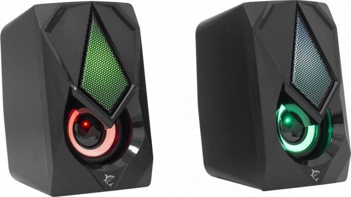 Actual product image White Shark Beat with RGB lighting
