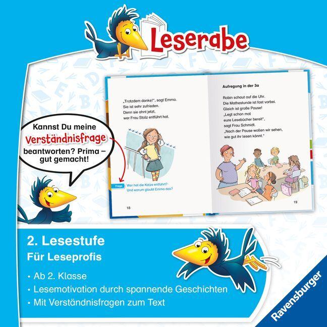 Produktbild Ravensburger Leserabe - 2. Lesestufe: Spannende Detektivgeschichten zum Mitraten (Deutsch, Anja Kiel, 2023)