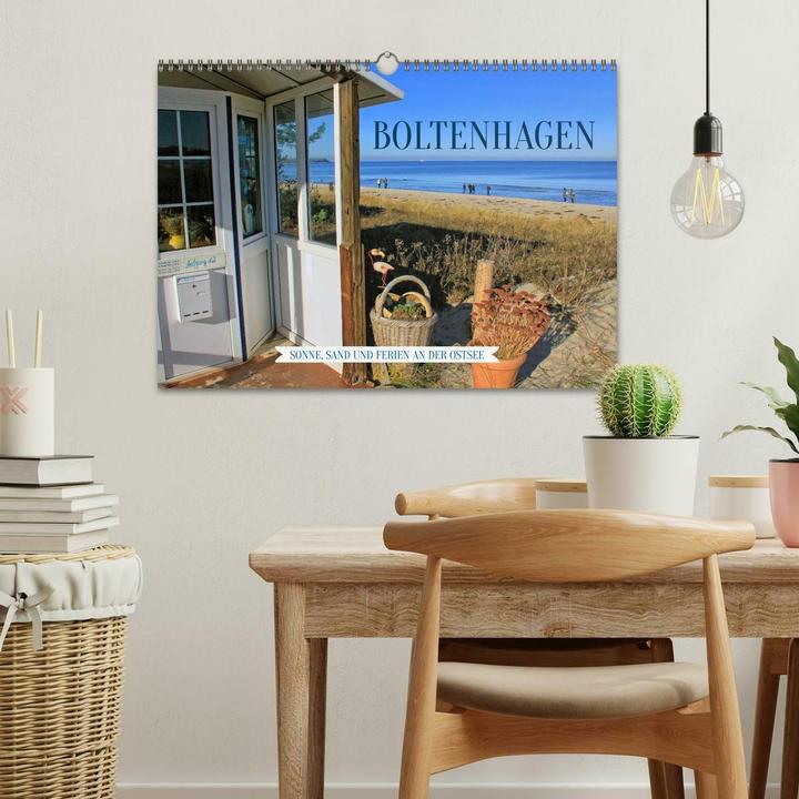 Actual product image Boltenhagen - Sonne, Sand und Ferien an der Ostsee (Wandkalender 2025 DIN A3 quer), Monatsk (A3, German)