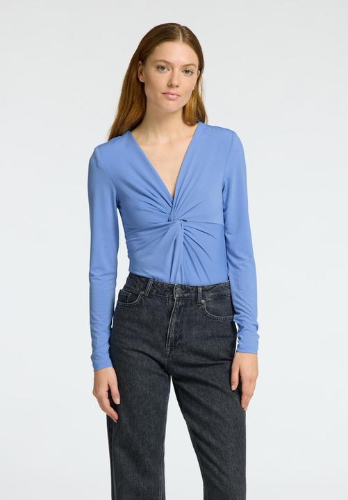 Actual product image Selected Femme Knoten-Effekt Langärmeliger Body (L)