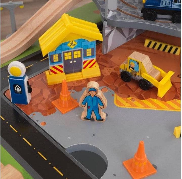 Produktbild KidKraft Eisenbahnset & Spieltisch „Felsiger Berg“