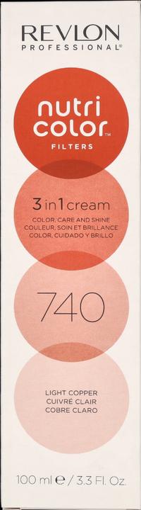 Image du produit Revlon Professional Nutri Color Crème 7 Light Copper (740 Cuivre léger)