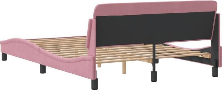 Produktbild VidaXL Bettgestell mit Kopfteil Samt (120 x 200 cm)