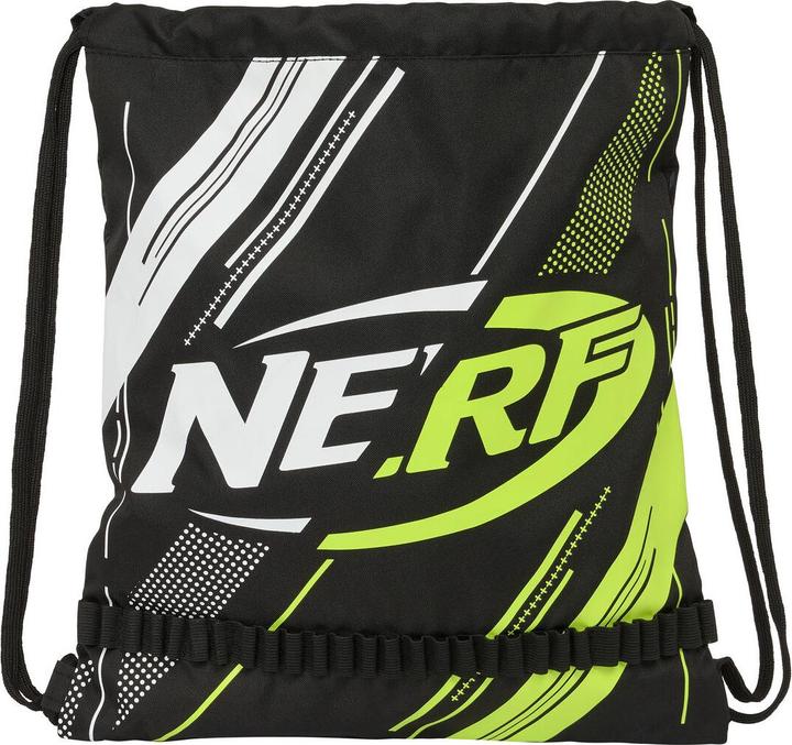 Nerf Backpack bag with straps Get ready Black 35 x 40 x 1 cm