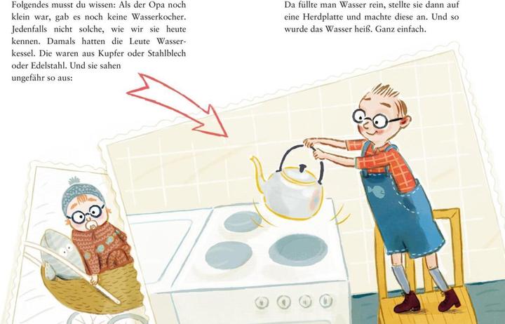 Immagine prodotto Der Tag, an dem der Opa den Wasserkocher auf den Herd gestellt hat (Tedesco, Kling Marc-Uwe, 2020)