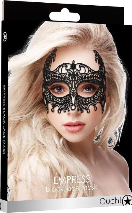 Actual product image Ouch! Empress Black Lace Mask