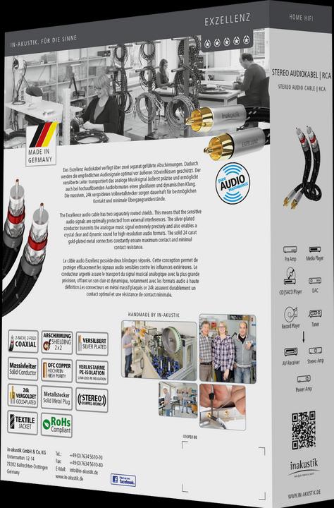 Produktbild Inakustik Rca – Rca (3 m, Cinch)