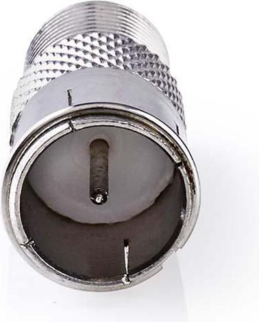 Actual product image Nedis Adapter Satelite and aerial to F plug - F he (Antenna cable)
