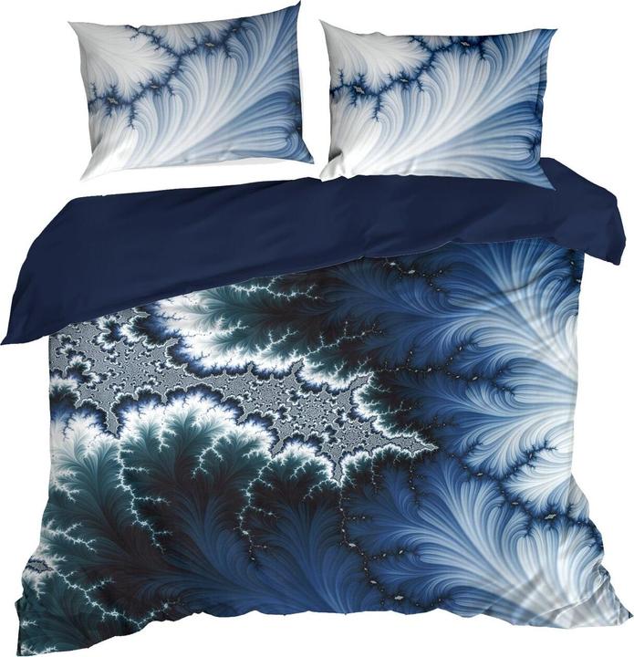 Dark Blue, White