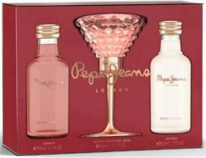 Immagine prodotto Pepe Jeans Set 3 pezzi per lei - EDP 30ml, lozione corpo 50ml, gel doccia 50ml