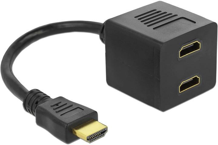 Produktbild Delock HDMI zu 2x (HDMI, 15 cm)