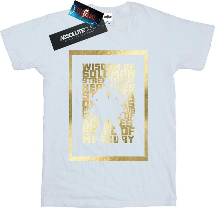 Produktbild Shazam Gold Text TShirt (3XL)